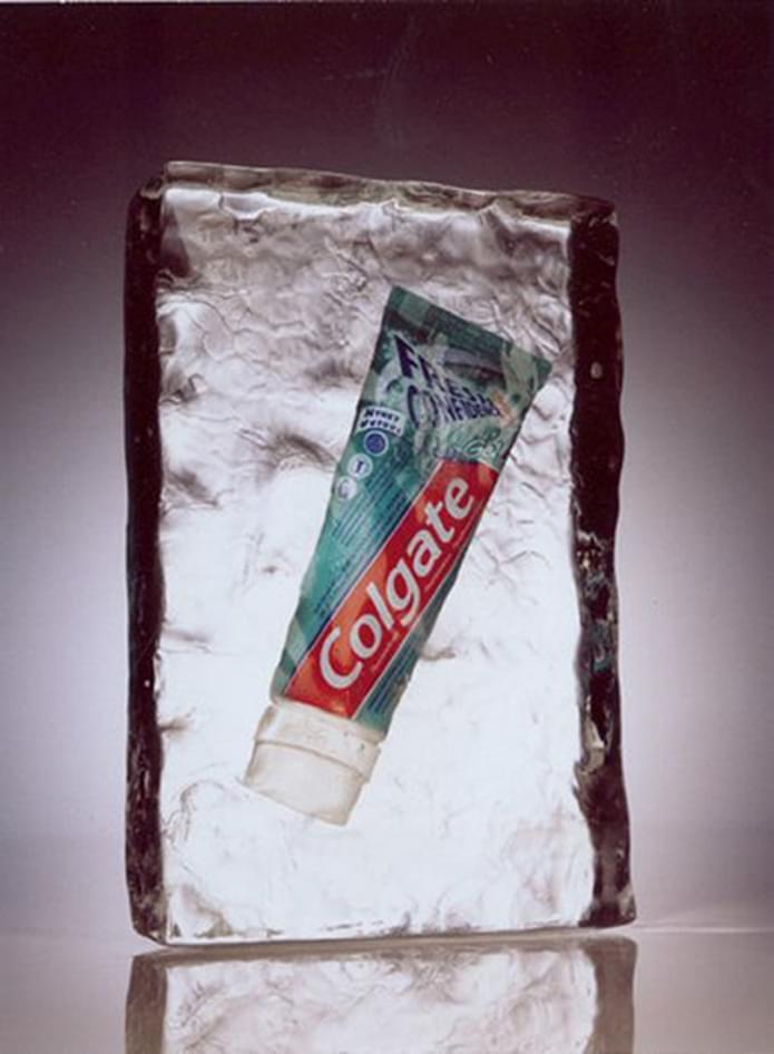 Tooth paste, Frozen, Product launch