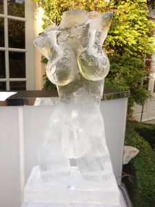 Lady Ice Sculpture